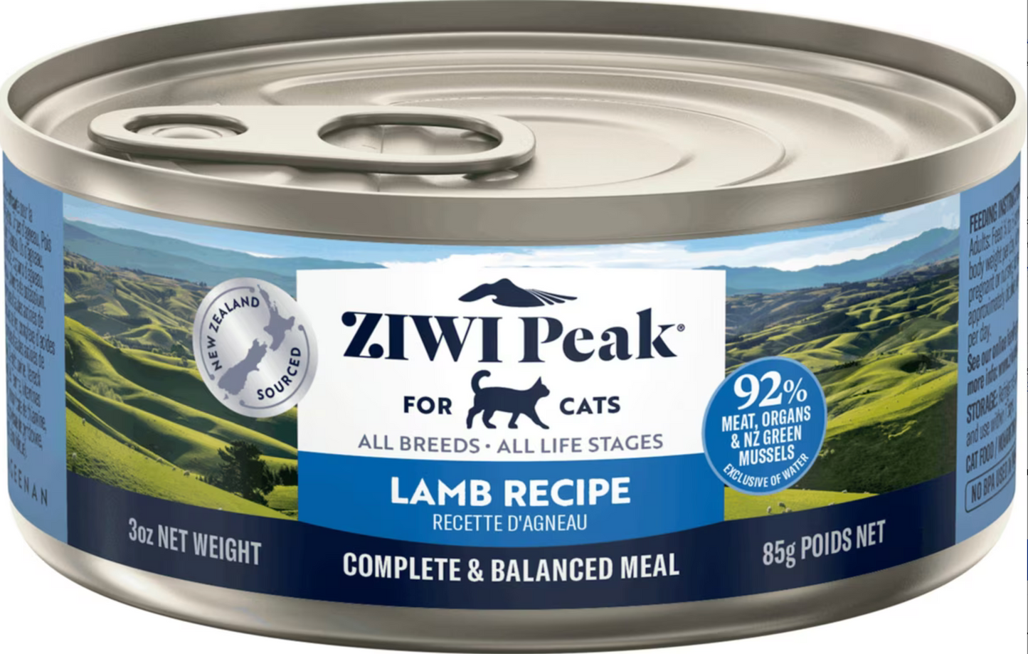 Ziwi Peak Cat Lamb Recipe