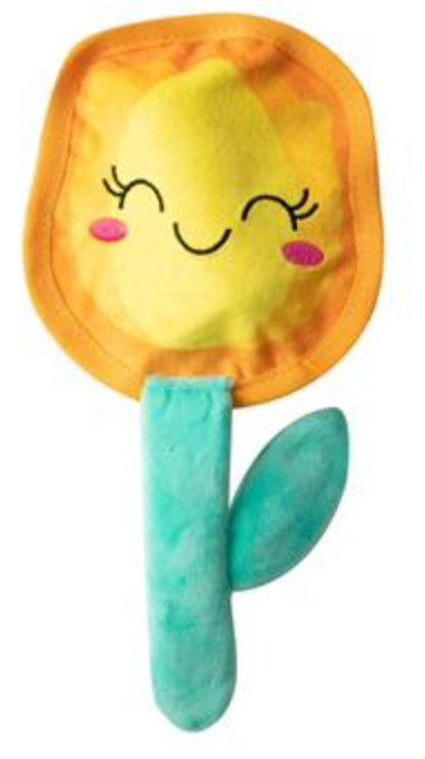Fringe Root! In Full Bloom Durable Plush Dog Toy