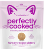 Small Batch Perfectly Cooked Turkey Sliders Cat