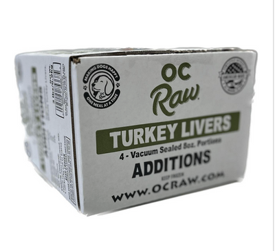 OC Raw Additions Turkey Liver 2 lb