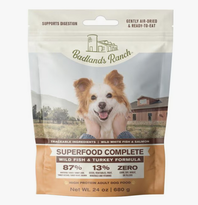 Badlands Ranch Superfood Complete Air Dried Wild Fish & Turkey