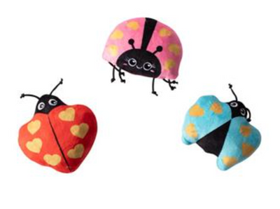 Fringe Buggy For You Small Plush Dog Toys Set of 3
