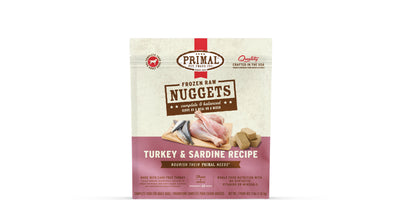 Primal Raw Frozen Turkey & Sardine Formula