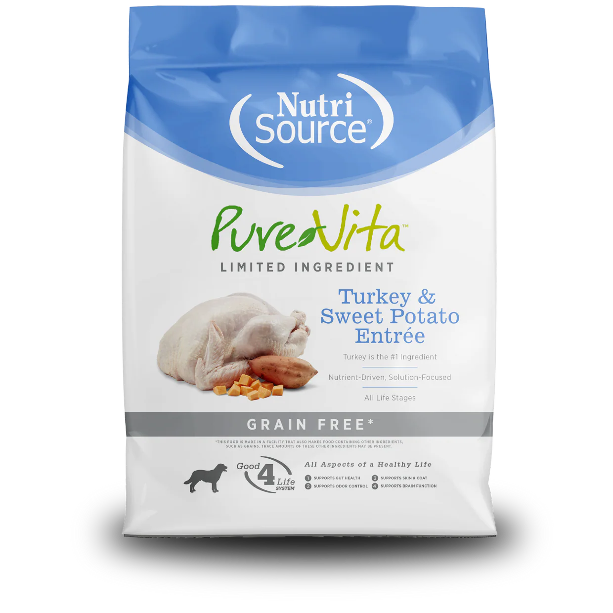Pure Vita Grain-Free Turkey & Sweet Potato Entree