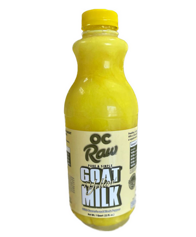 OC Raw Pure & Simple Goat Milk with Tumeric & Black Pepper