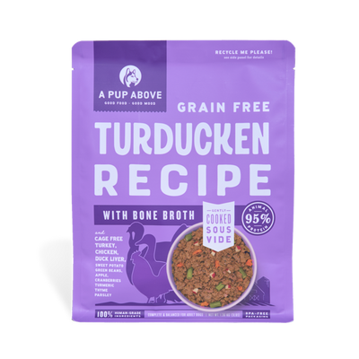 A Pup Above Frozen Turducken