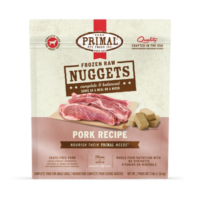 Primal Raw Frozen Pork Formula