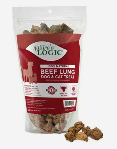 Nature's Logic Beef Lung 3.5 oz