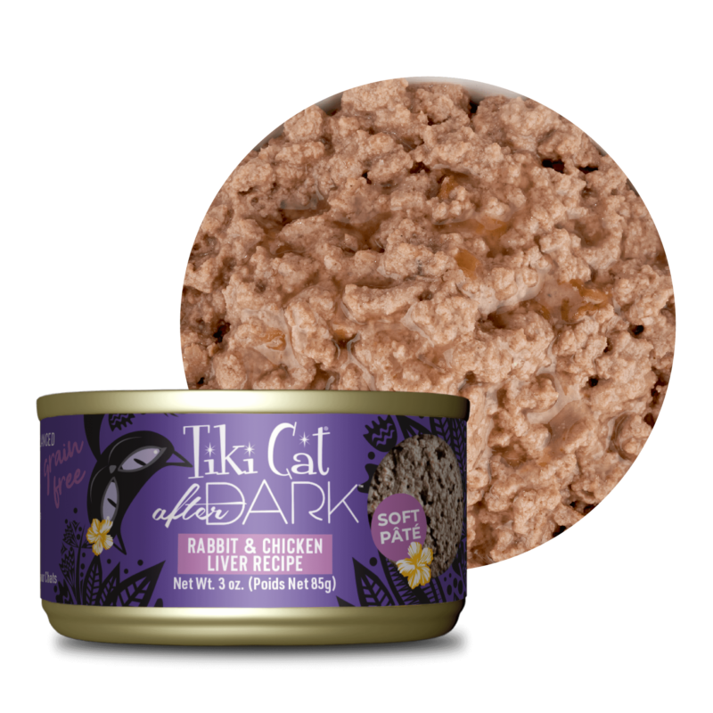 Tiki Cat After Dark Rabbit & Chicken Liver Pate