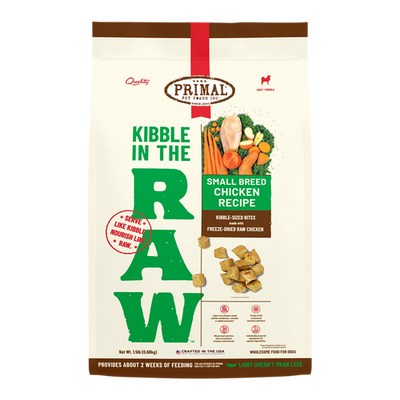 Primal Kibble in the Raw Small Breed