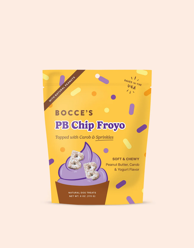 Bocce's Soft & Chewy Peanut Butter Chip Froyo 6 oz