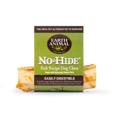 Earth Animal No Hide Pork 4"  Case of 24
