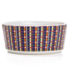 Waggo Playful Plaid Bowl Navy Small