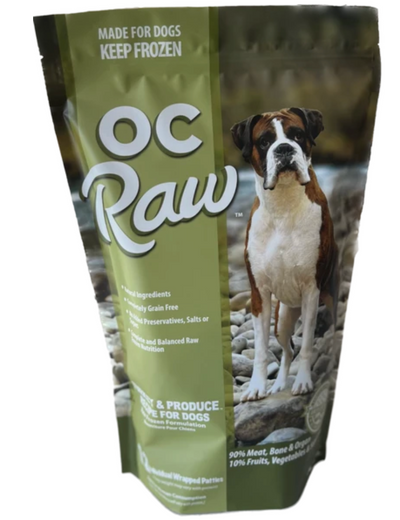 OC Raw Turkey & Produce