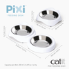 Catit Pixi Double Feeding Dish