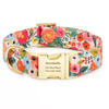 Foggy Dog Garden Party Dog Collar