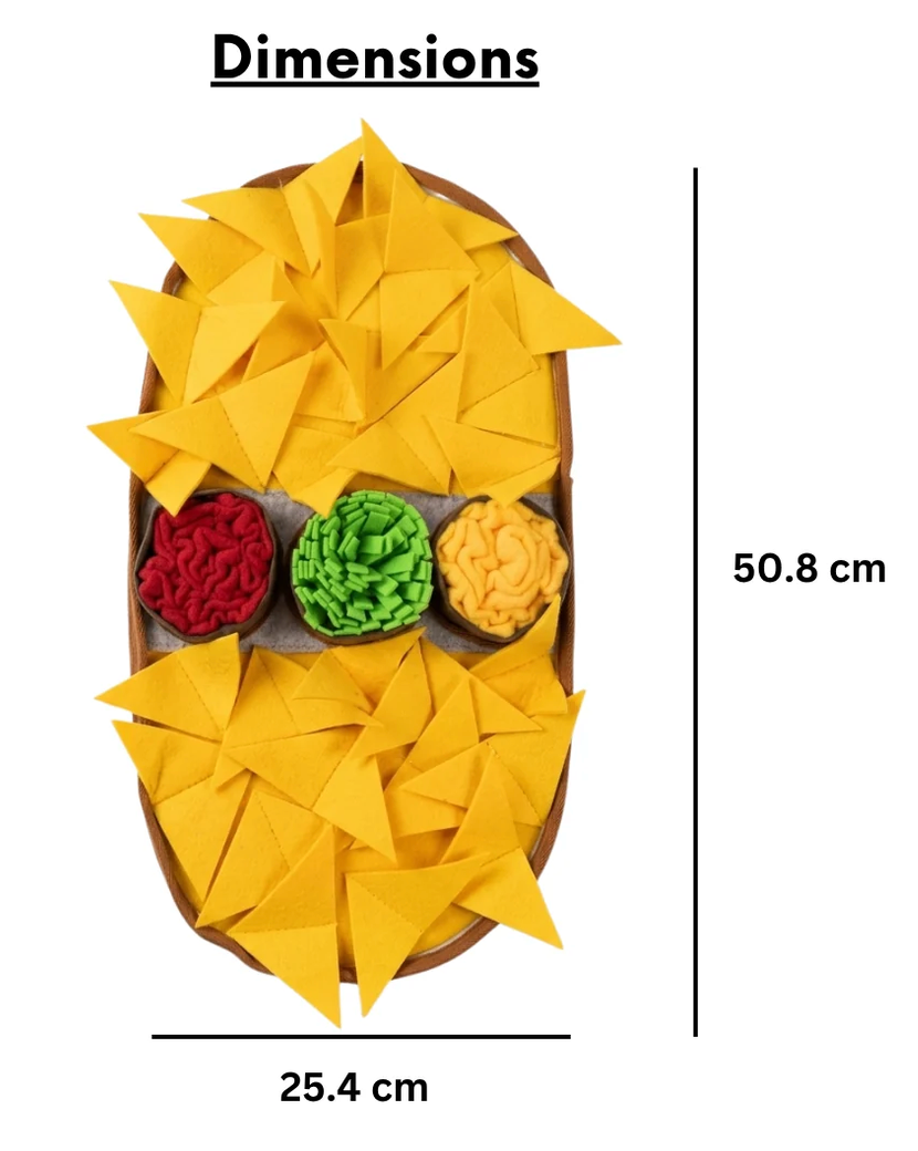 PawzNDogz Cheesy Nachos Snuffle Mat