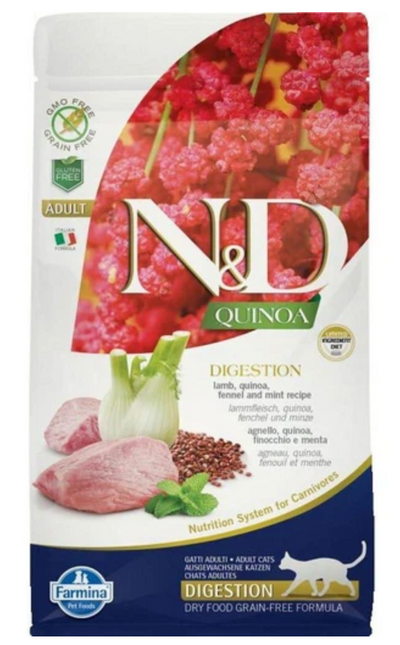 Farmina Cat N&D Quinoa Digestion Lamb