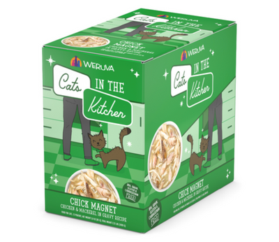 Weruva Cats in the Kitchen Chick Magnet Chicken & Mackerel Pouch