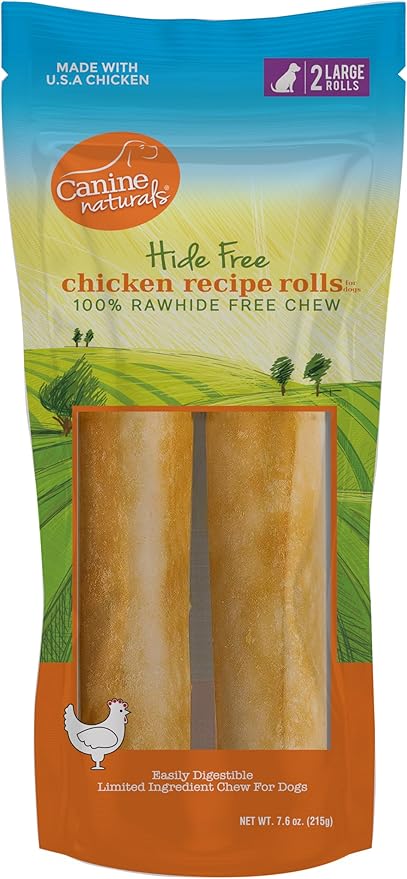 Canine Naturals Hide Free Puppy Roll Chews