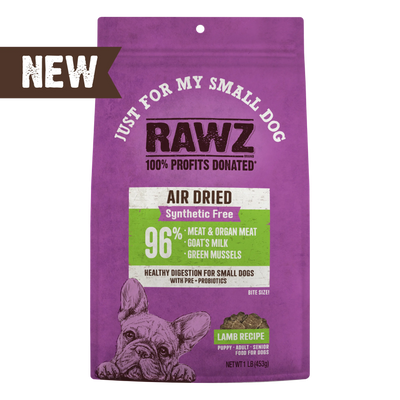 Rawz Air Dried Just for My Small Dog Lamb