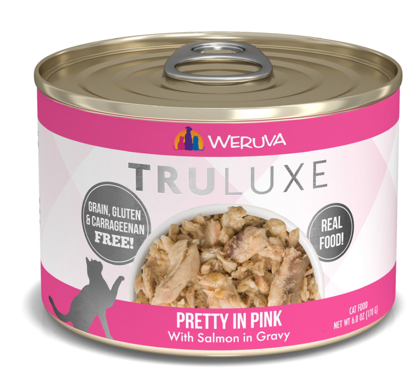 Weruva TruLuxe Pretty In Pink with Salmon in Gravy
