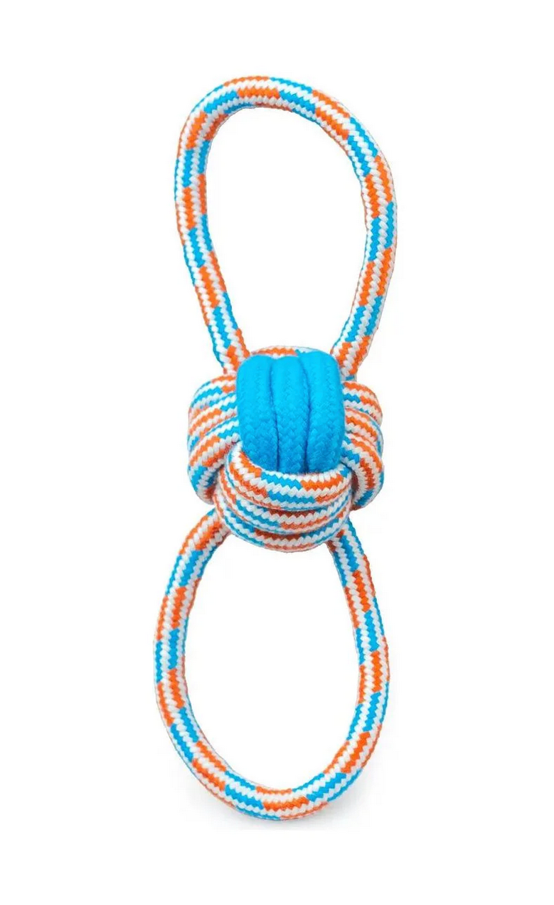 Thoozy Pet Figure 8 Knot Ball Rope 11.5"