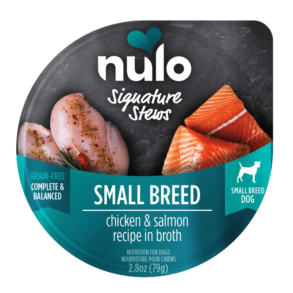 Nulo Small Breed Stew Chicken & Salmon in Broth