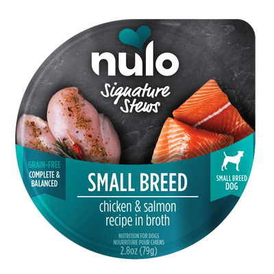Nulo Small Breed Stew Chicken & Salmon in Broth