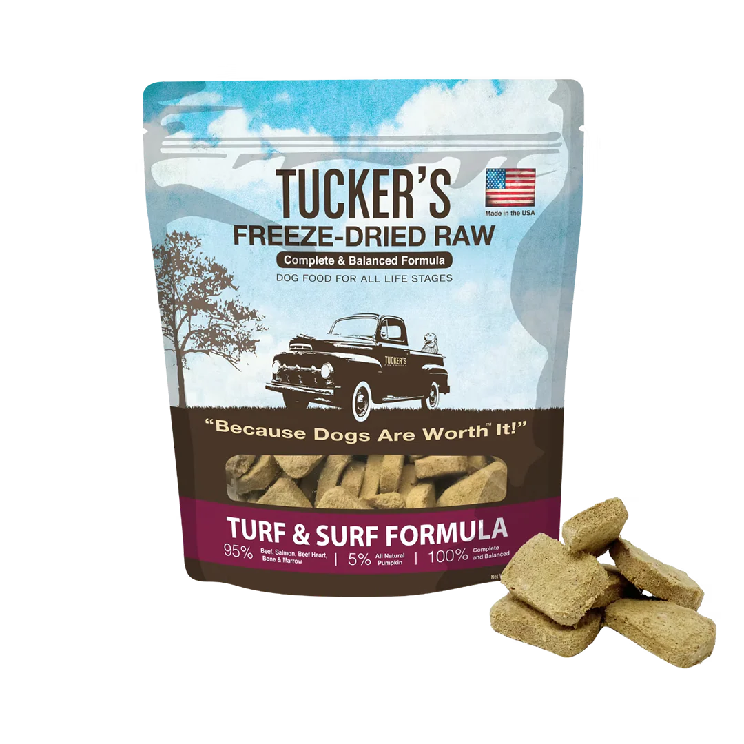 Tucker's Freeze Dried Turf & Surf 14 oz