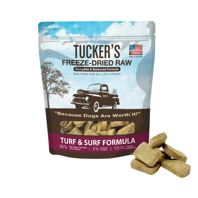 Tucker's Freeze Dried Turf & Surf 14 oz