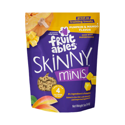 Fruitables Skinny Minis Pumpkin & Mango Flavor 5 oz.