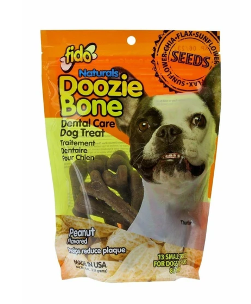 Fido Naturals Doozie Bone Peanut