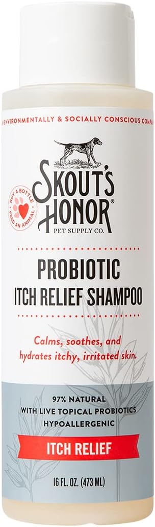 Skout's Honor Probiotic Itch Relief Shampoo 16 oz