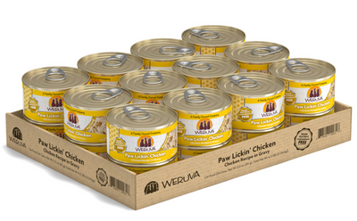 Weruva Cat Classic Grain-Free Paw Lickin' Chicken in Gravy