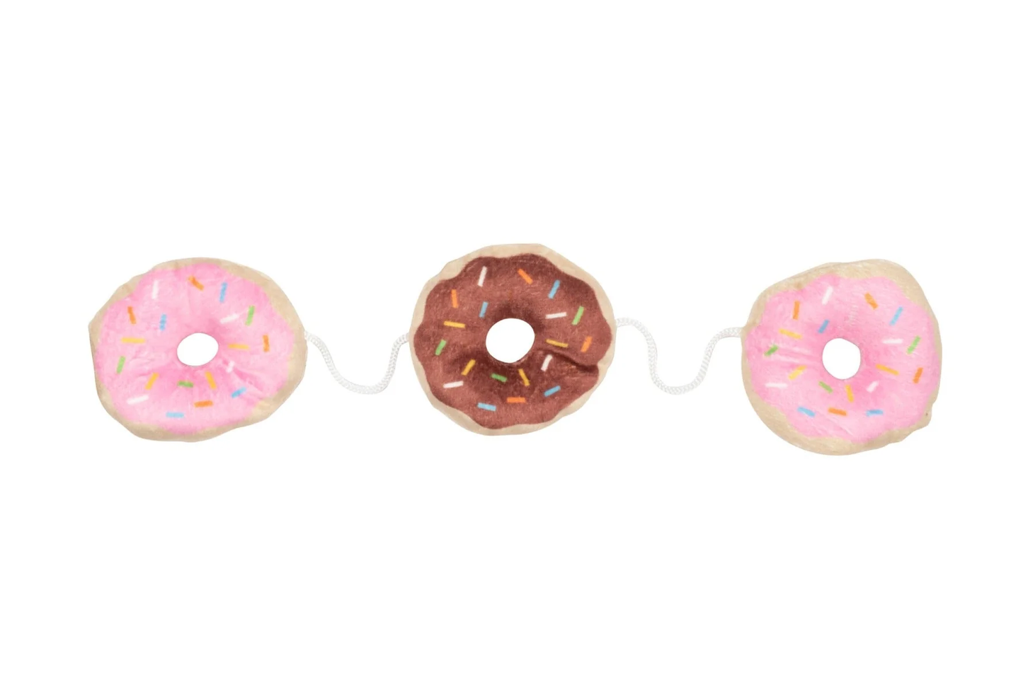 FuzzYard Donuts Cat Toy 3 pc