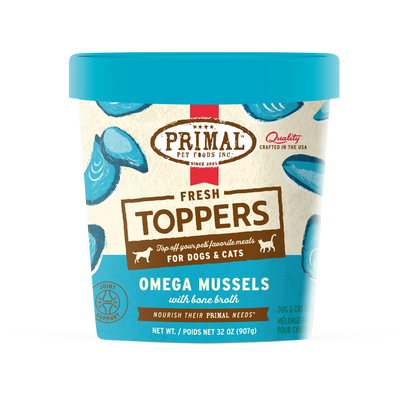 Primal Fresh Topper Omega Mussel