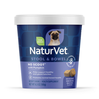 NaturVet No Scoot Soft Chews 60 ct.