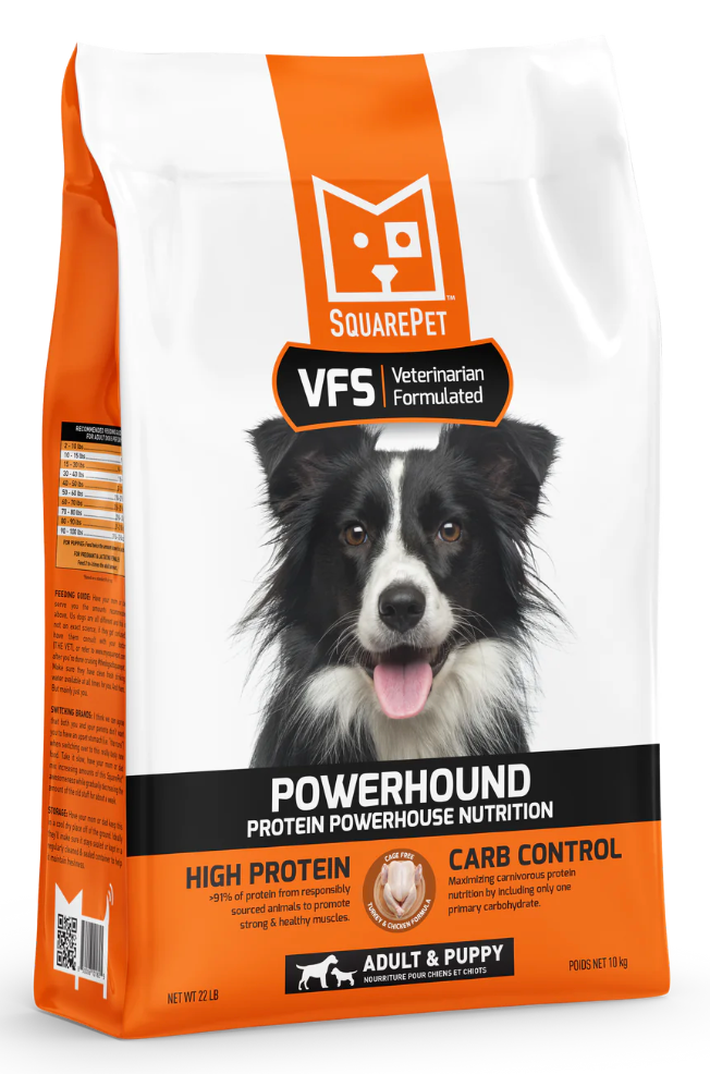 Square Pet VFS PowerHound Turkey & Chicken