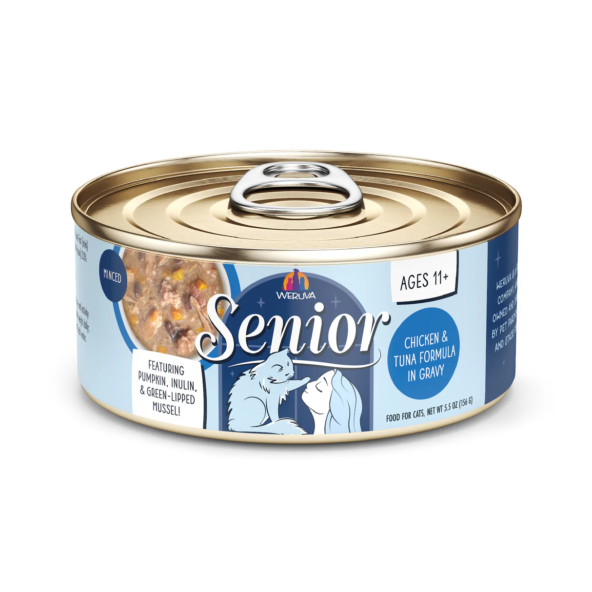 Weruva Senior Cat Chicken & Tuna in Gravy
