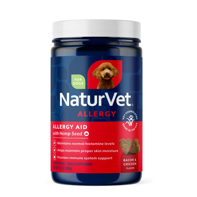 NaturVet Allergy Aid 60 ct.