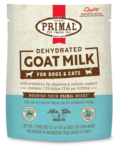 Primal Dehydrated Goat Milk Pouch 5.2 oz