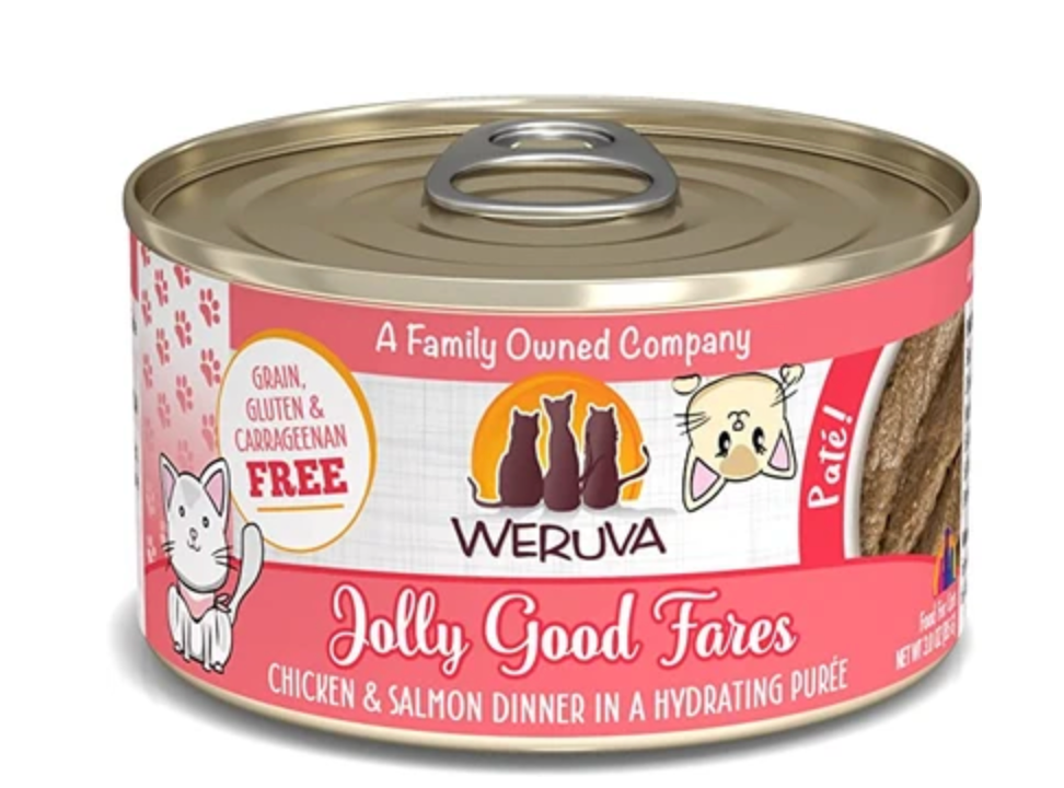 Weruva Jolly Good Fares Chicken & Salmon Pate