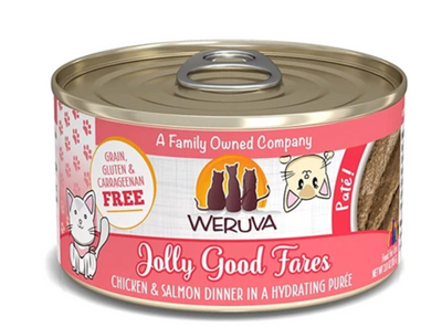 Weruva Jolly Good Fares Chicken & Salmon Pate