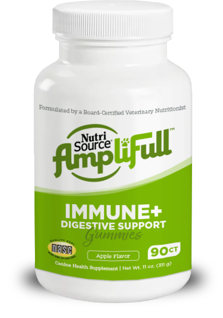 Nutri Source AmpliFull Immunity + Digestive Support Gummy Supplement 11 oz