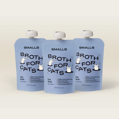 Smalls Fish Broth Cat 5 oz