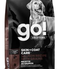 Go! Solutions Skin & Coat Care with Grain Salmon Large Breed Puppy