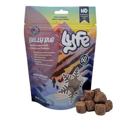 OC Raw Lyfe Cold Press "Belly Rub" Digestive Support w/ Prebiotics & Probiotics 6.3 oz