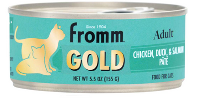 Fromm Adult Cat Gold Chicken, Duck & Salmon Pate