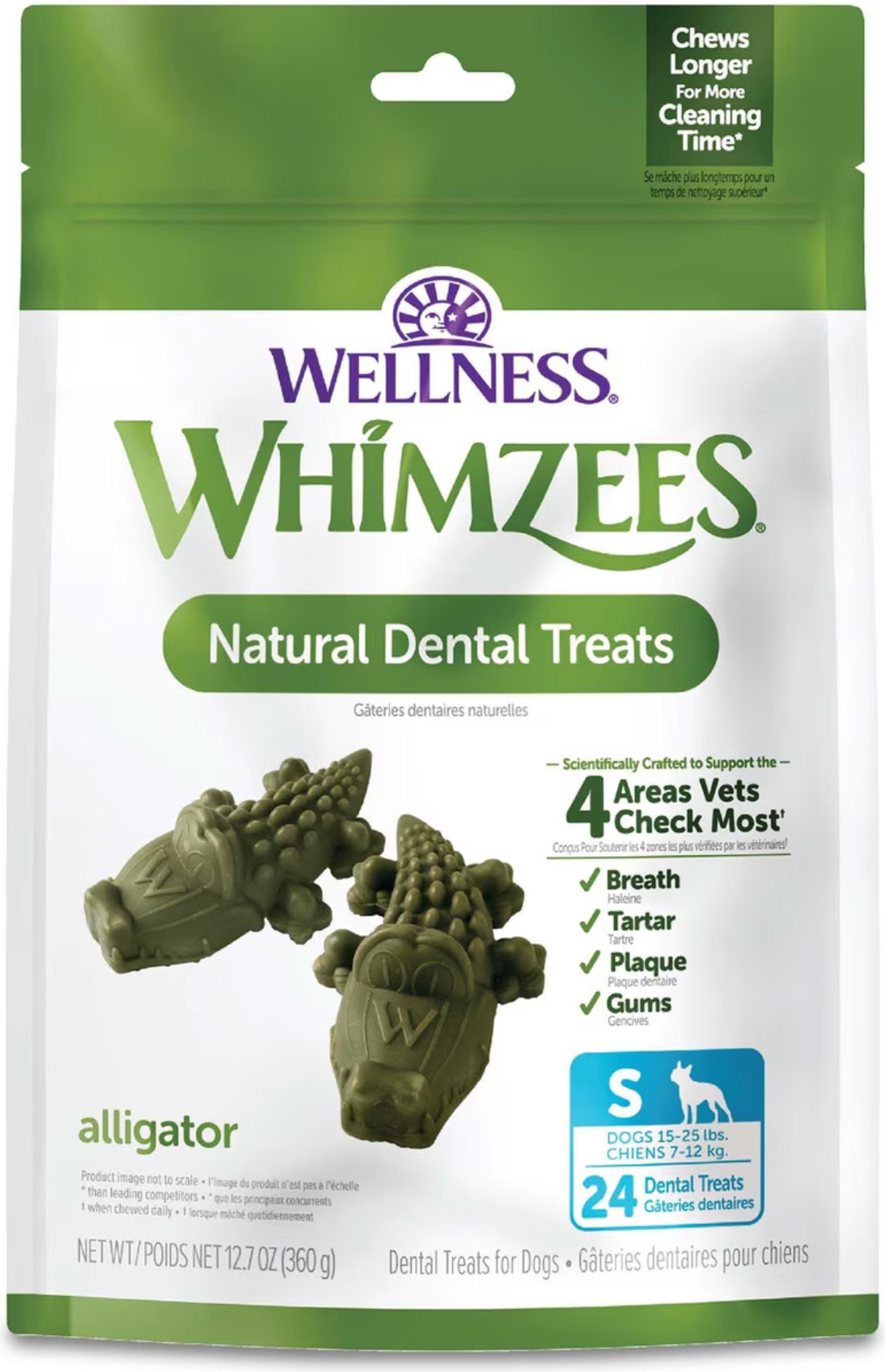 Whimzees Alligator Dental Treats